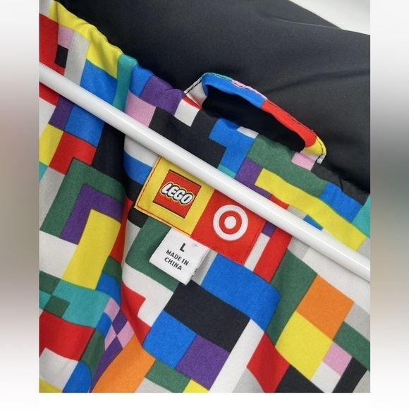 LEGO Puffer Jacket Coat Target Excls. Men's Large L Bl/Blue/Prple - Picture 2 of 5
